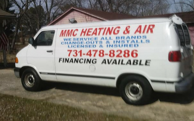Picture of MMC Heating and air van 